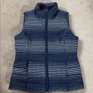 Tommy Hilfiger navy/white vest - medium